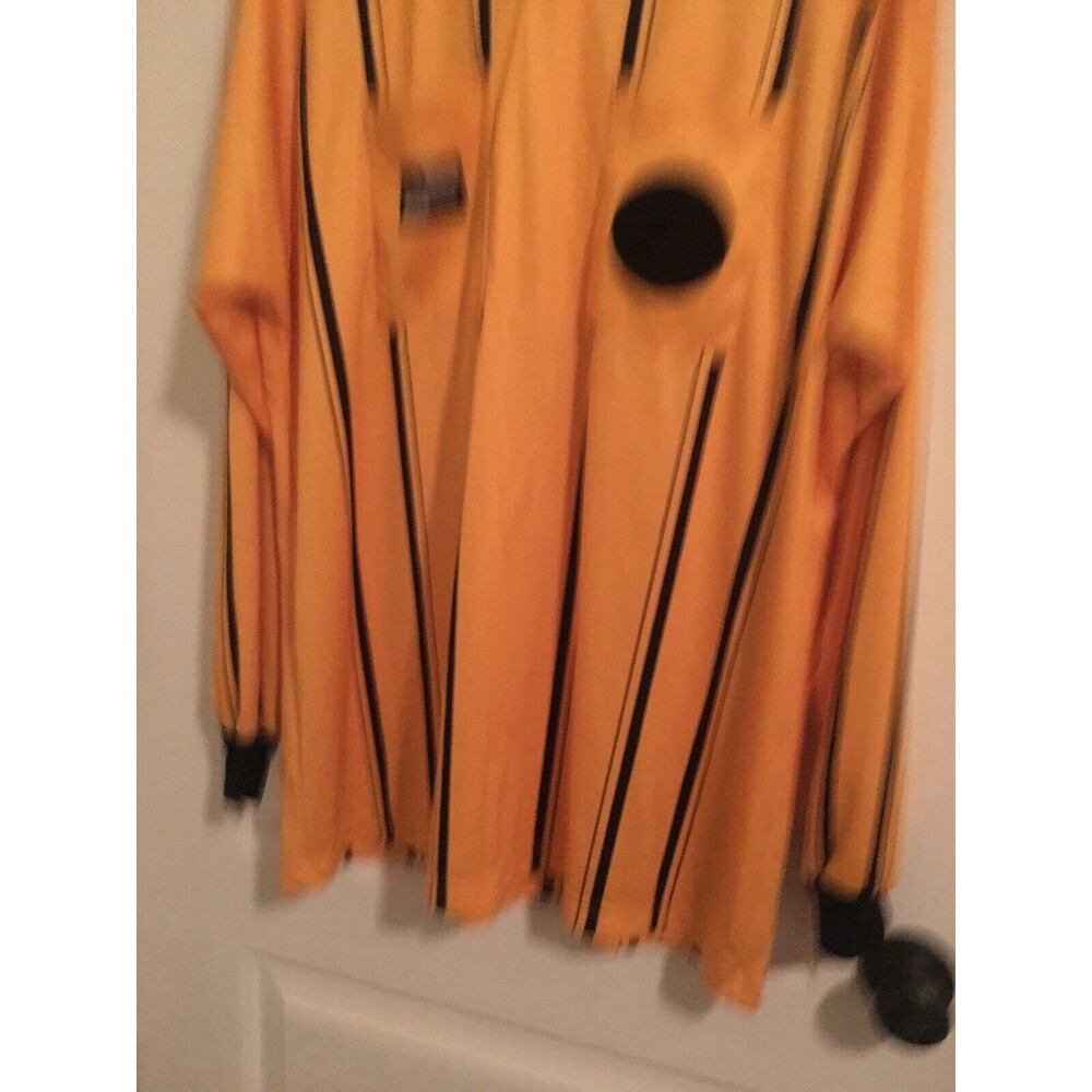 Official Sports International Men's Striped Soccer Referee Shirt Top Size XL